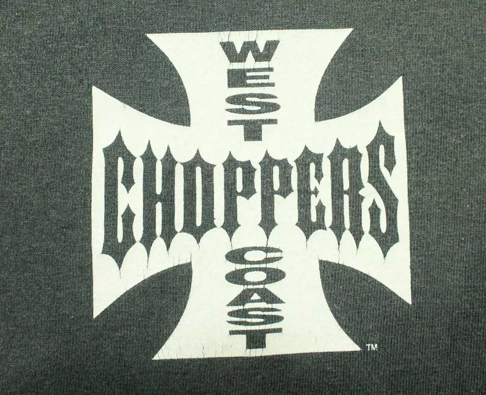 Vintage Vintage WEST COAST CHOPPERS T Shirt Sunfa… - image 11