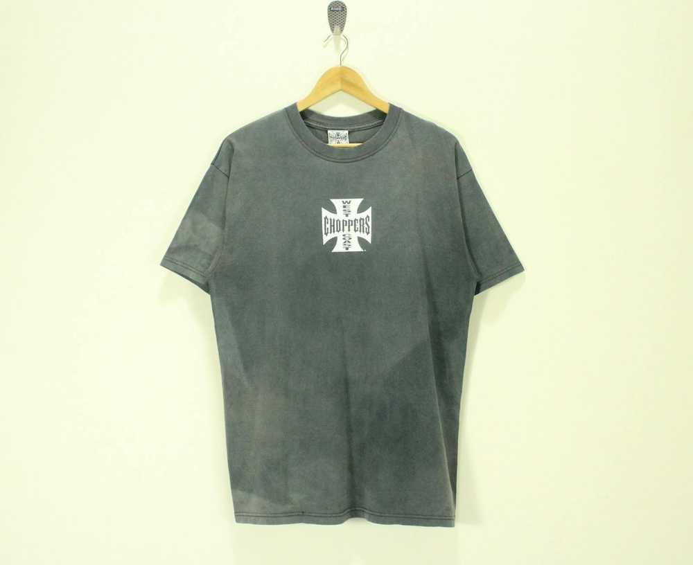 Vintage Vintage WEST COAST CHOPPERS T Shirt Sunfa… - image 6