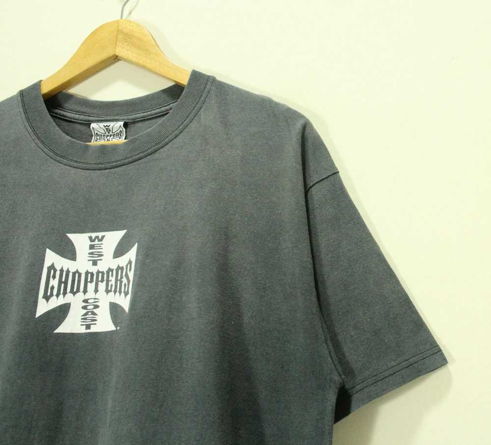 Vintage Vintage WEST COAST CHOPPERS T Shirt Sunfa… - image 7