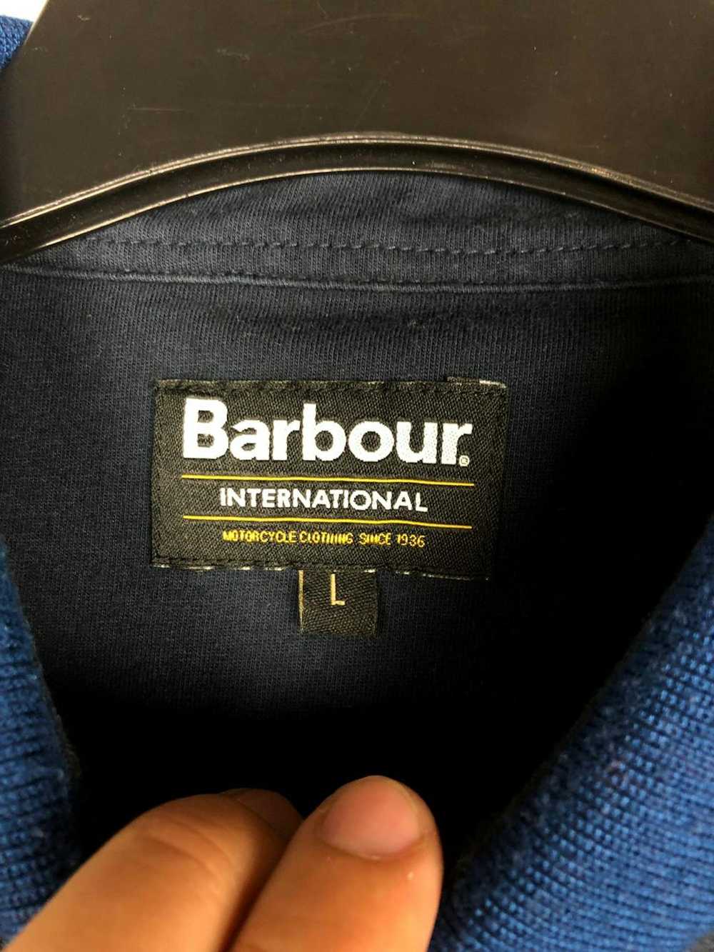 Barbour × Luxury × Streetwear Barbour polo T-shir… - image 3