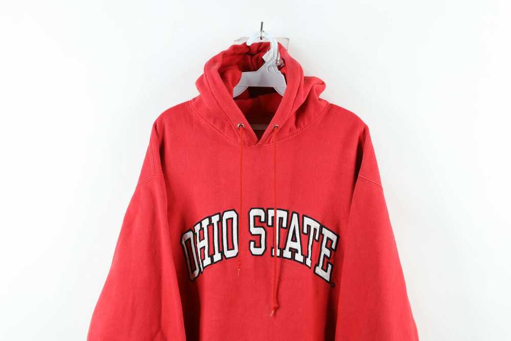 Vintage Vtg 90s Spell Out Ohio State University H… - image 2