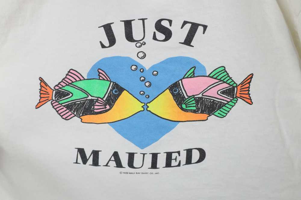 Vintage Vintage 80s Mauied Married Hawaiia Fish T… - image 4