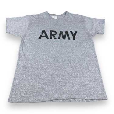 Military × Vintage Vintage ARMY Spell Out Shirt G… - image 1