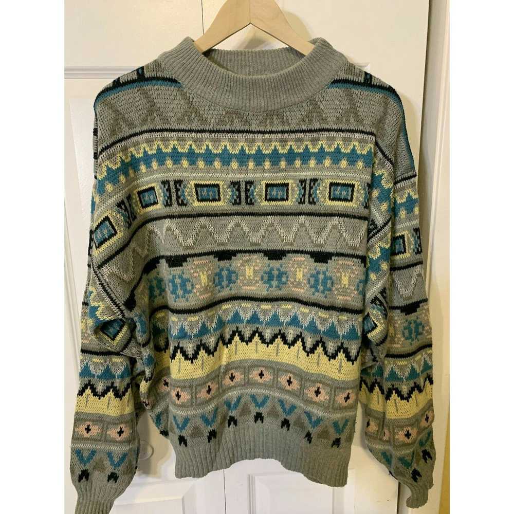 Unkwn VTG Martomod Sweater Men’s Sz L 100% wool s… - image 1
