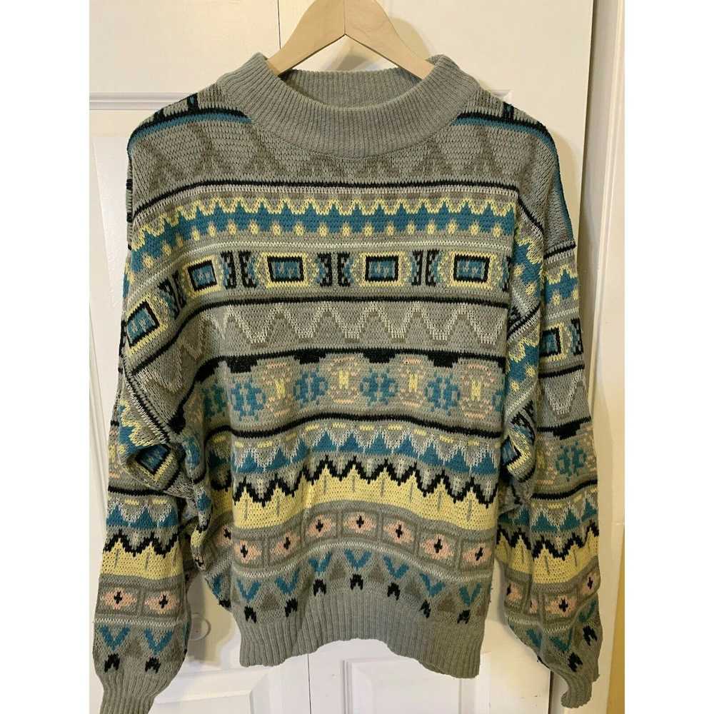Unkwn VTG Martomod Sweater Men’s Sz L 100% wool s… - image 6