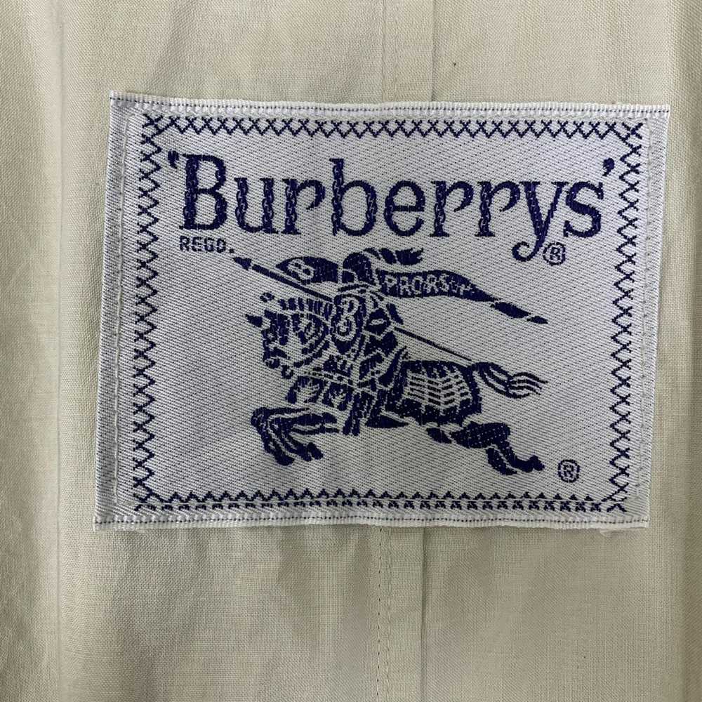 Burberry × Designer × Luxury Vintage Burberry Lon… - image 11