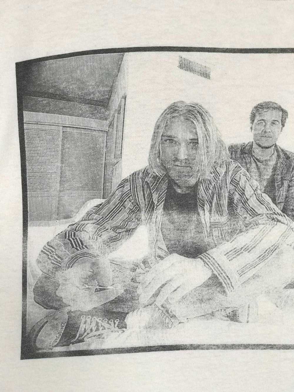 Band Tees × Vintage Vintage rare 1996 Nirvana kur… - image 4