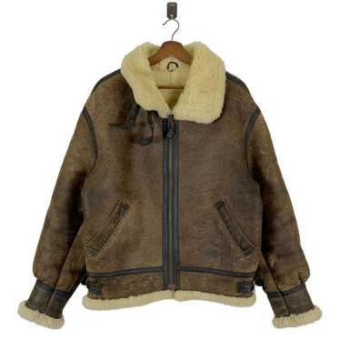 Type b-3 leather sheepskin - Gem