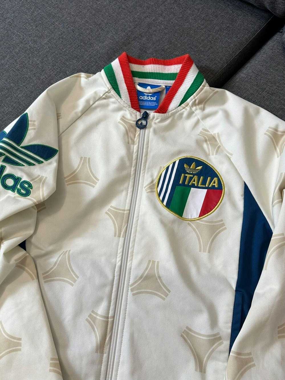Adidas × Retro Jacket × Soccer Jersey Italy Adida… - image 3