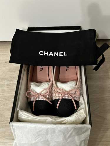 Chanel Chanel Tweed Ballet Flats