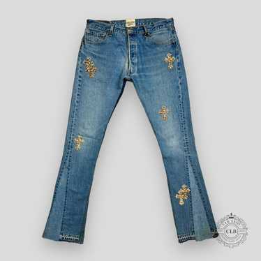 Chrome hearts cross jeans - Gem