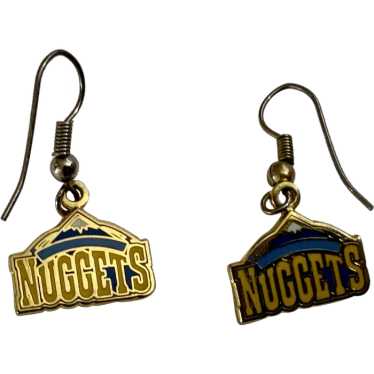 Denver Nuggets NBA Basketball Earrings For Pierce… - image 1