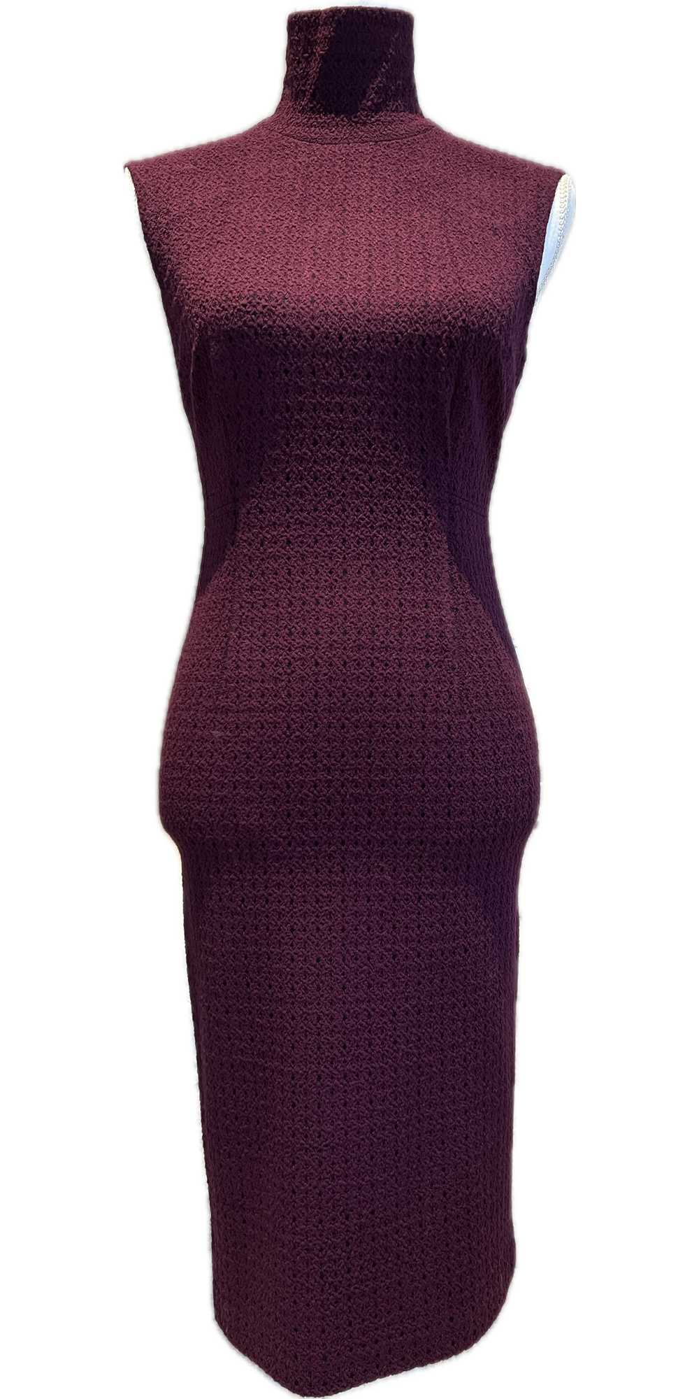 Tracy Reece Purple Stretch Lace Dress, S - image 1
