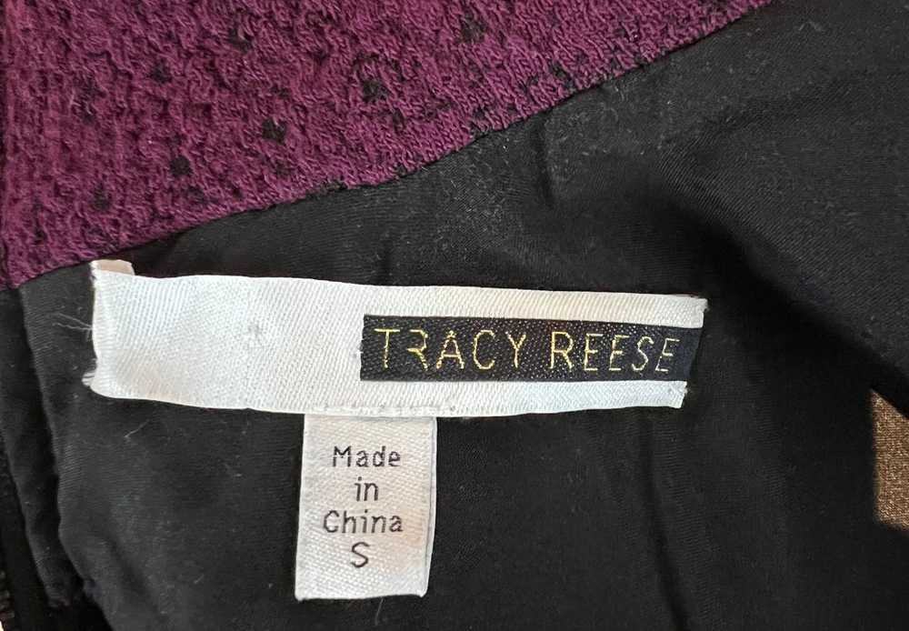Tracy Reece Purple Stretch Lace Dress, S - image 5