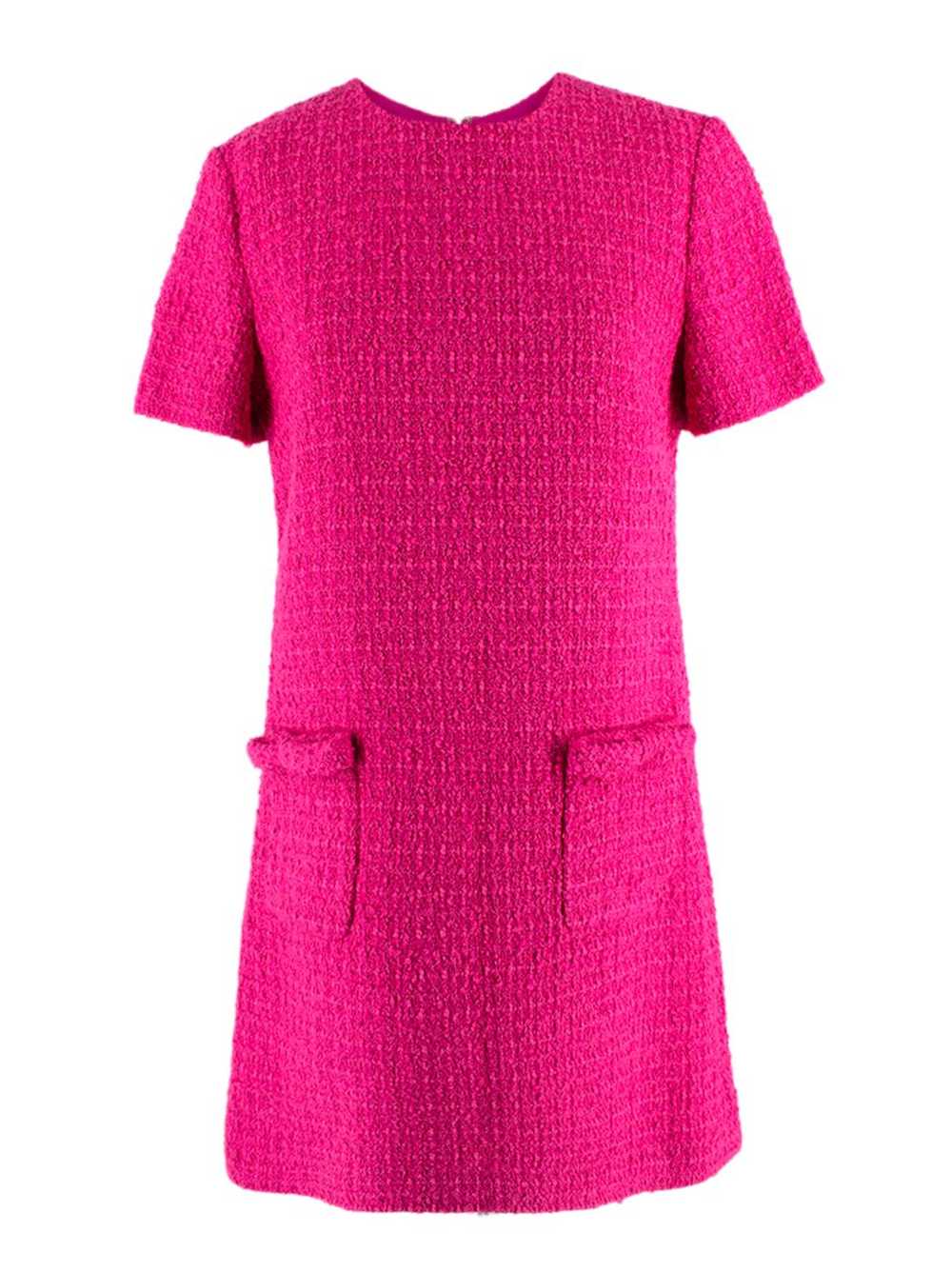 Managed by hewi Valentino Pink Tweed Mini Shift D… - image 1