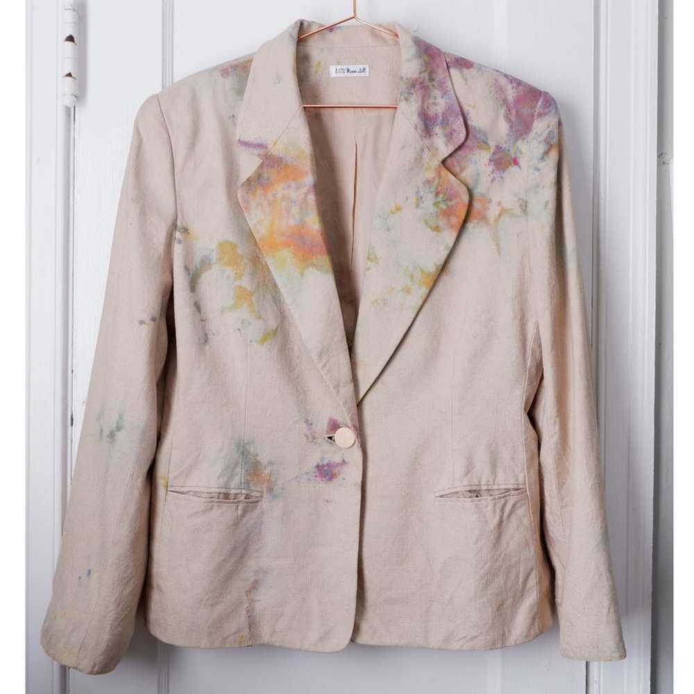 Ann May 90s silk hand dyed blazer (M) | Used,… - image 1