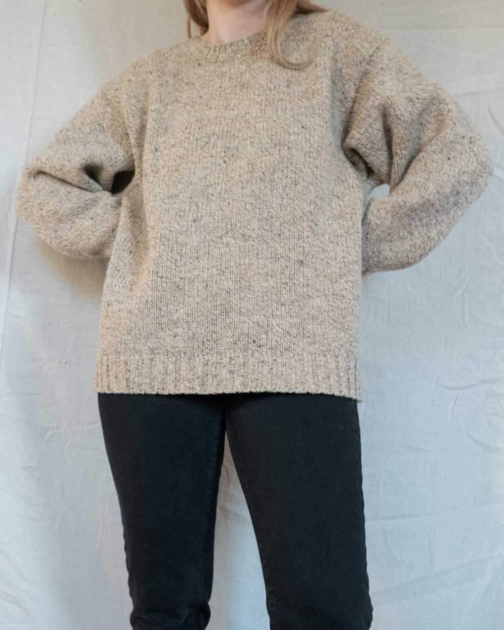 Vintage Chunky Knit Fisherman Sweater (S/M) - image 6