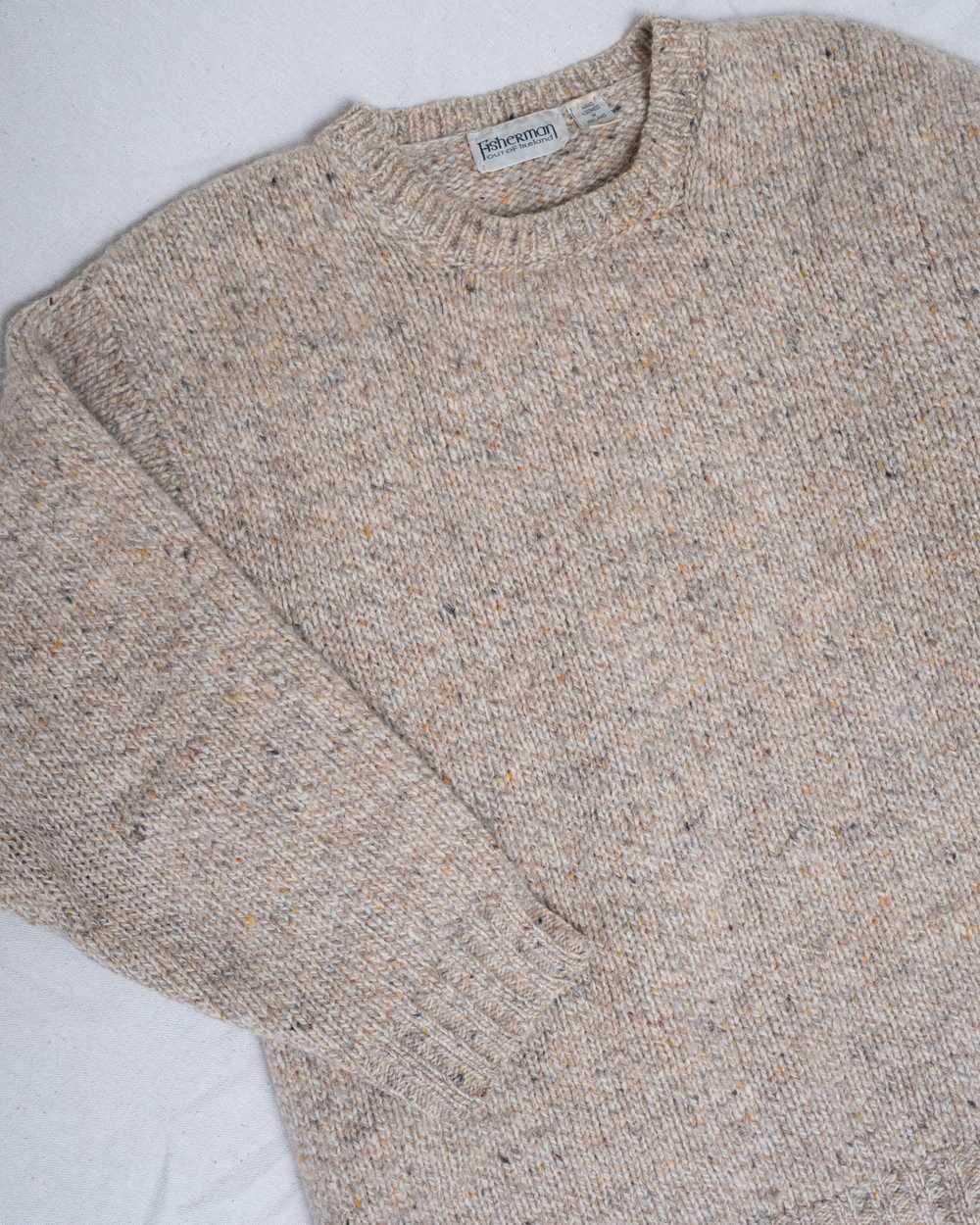 Vintage Chunky Knit Fisherman Sweater (S/M) - image 7