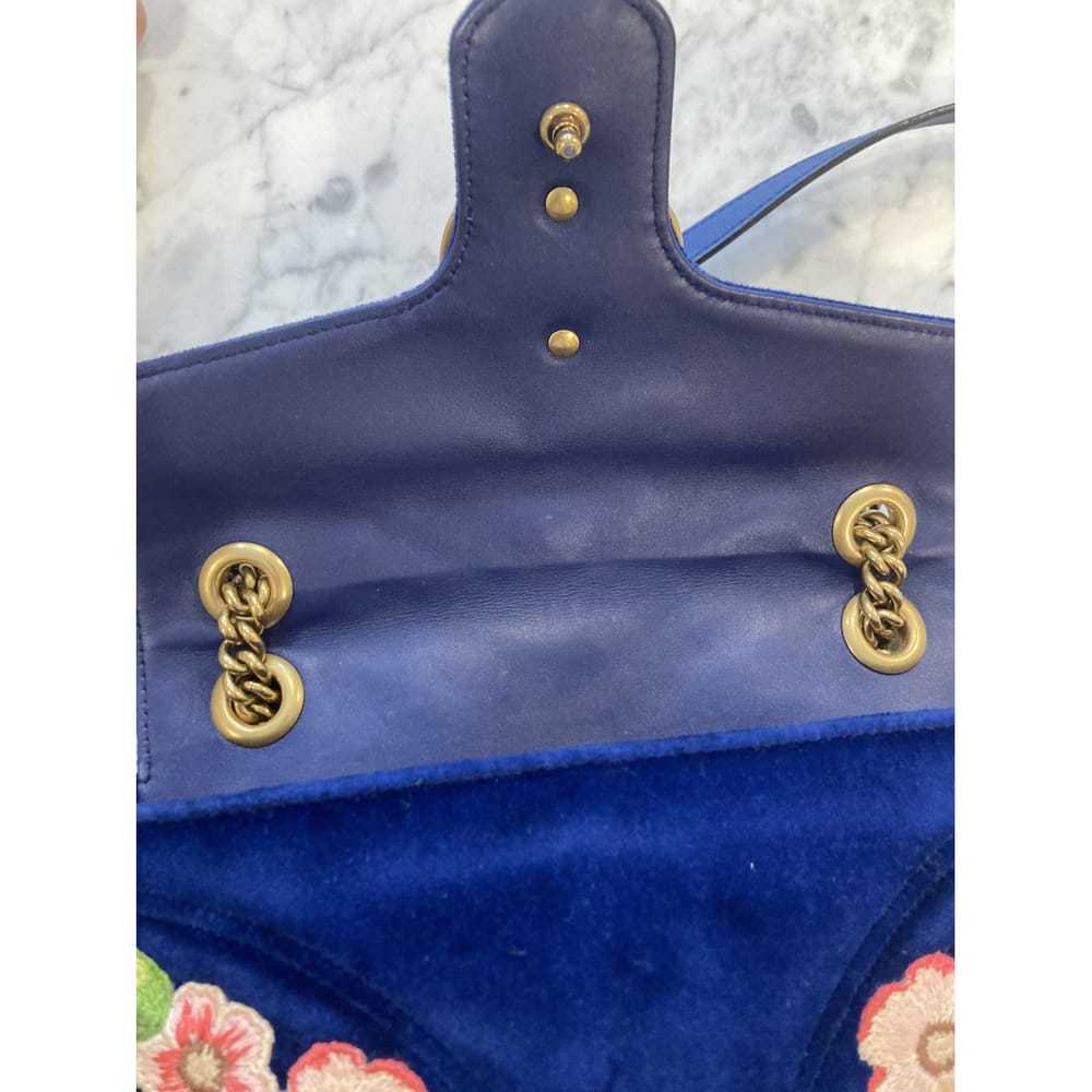 Gucci Gg Marmont Flap velvet crossbody bag - image 10