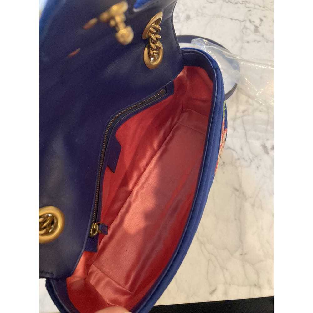Gucci Gg Marmont Flap velvet crossbody bag - image 8