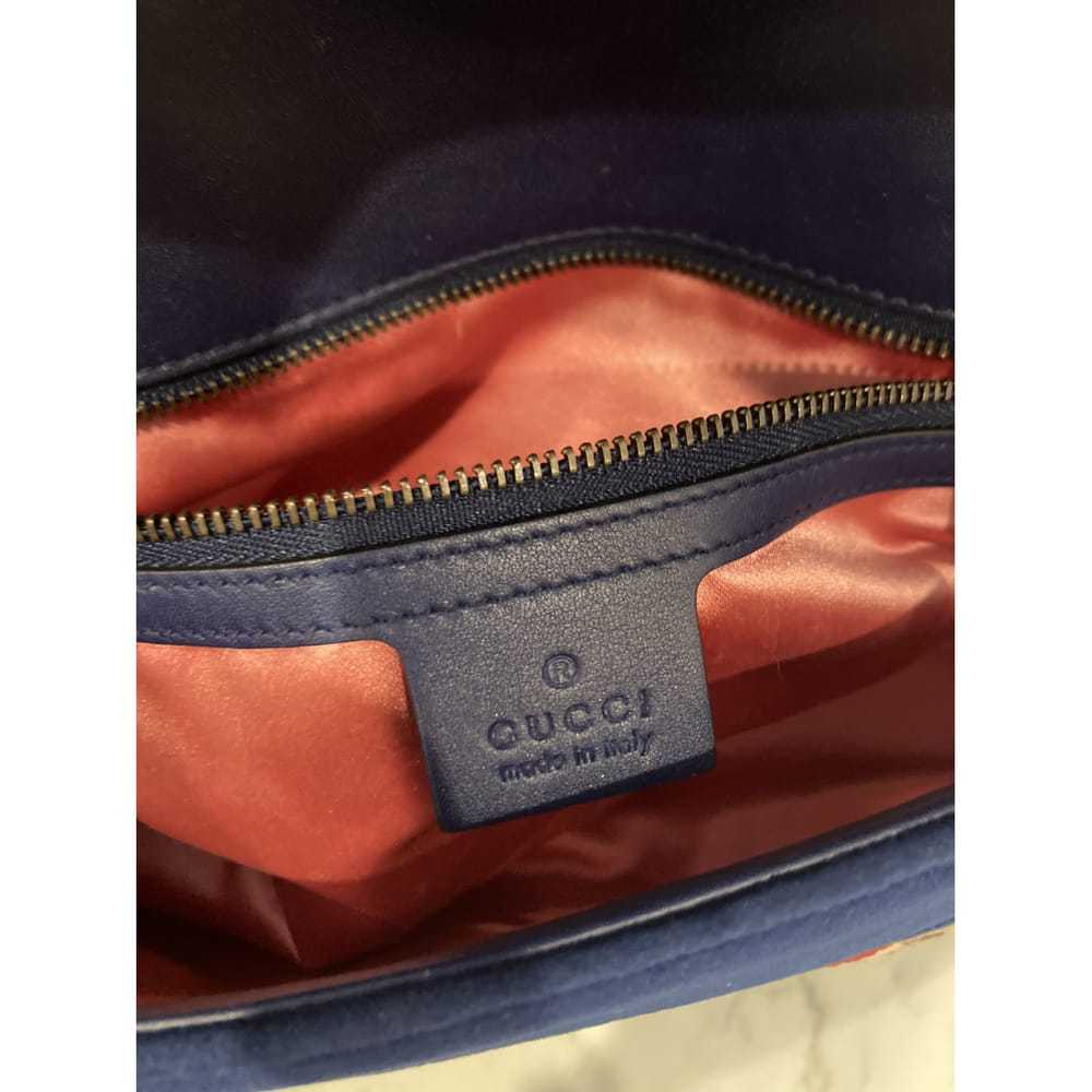 Gucci Gg Marmont Flap velvet crossbody bag - image 9