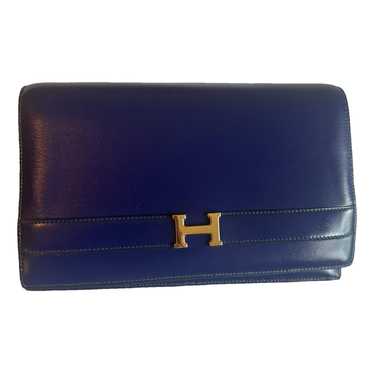 Hermès Leather clutch bag - image 1