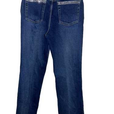 VTG Lawman Western Jeans NWOT Studded Womens Size… - image 1