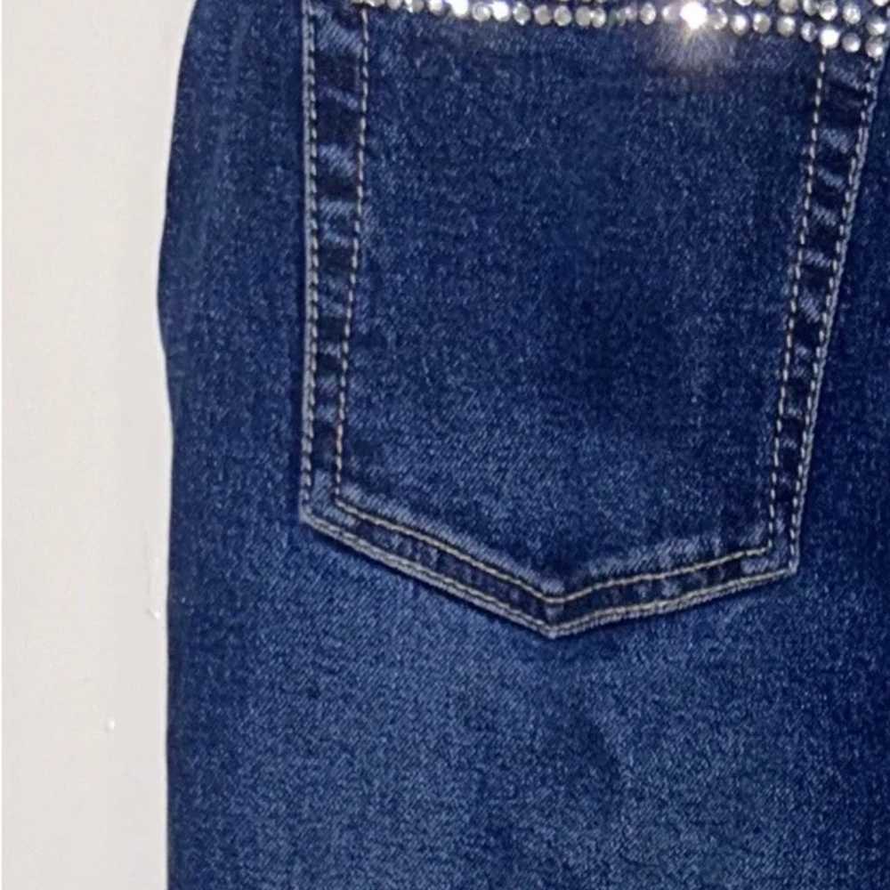VTG Lawman Western Jeans NWOT Studded Womens Size… - image 4