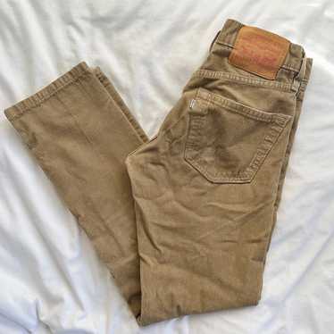 Vintage 1972 Wallace Hairstyle with Wide-wale Corduroy Jeans