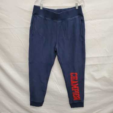 Champion Reverse Weave WM's Blue Cotton Fleece Sw… - image 1