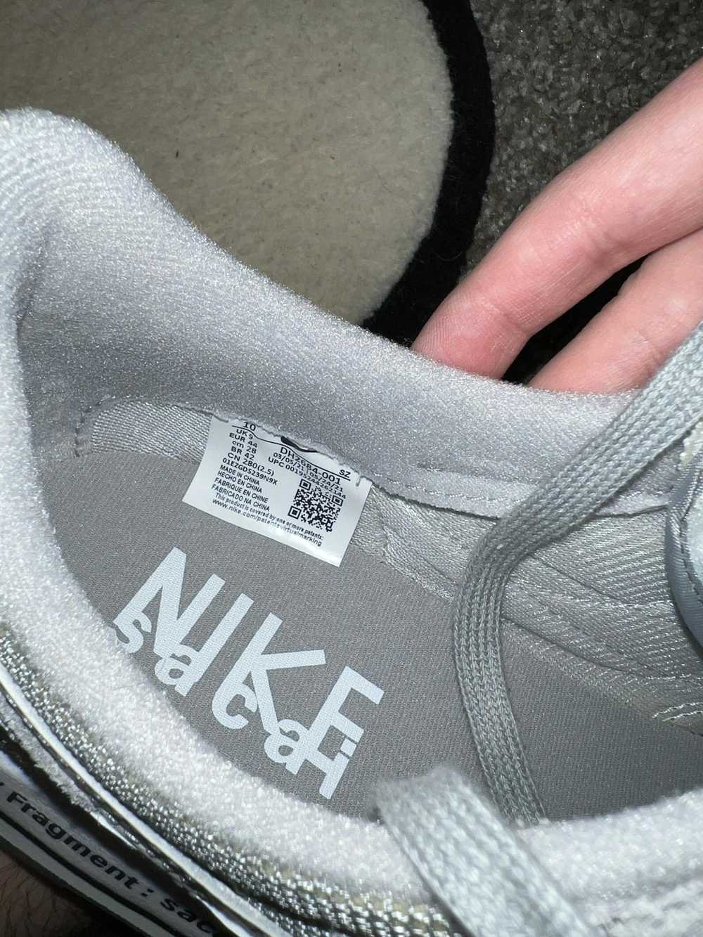 Fragment Design × Nike Sacai x fragment Grey - image 5