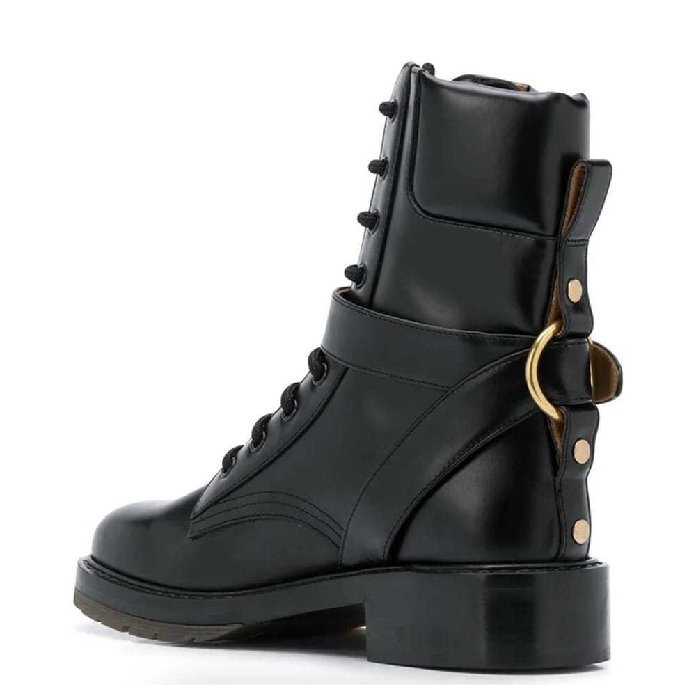 Chloé Leather biker boots - image 4