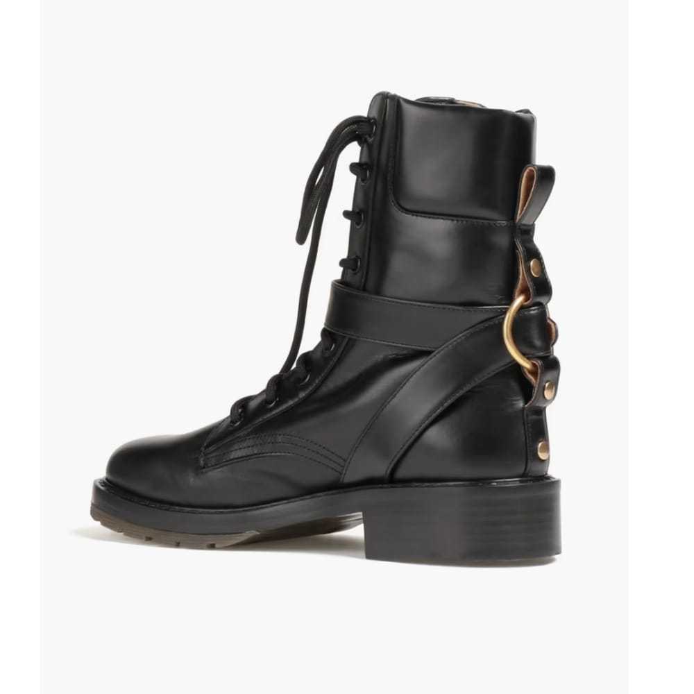 Chloé Leather biker boots - image 7