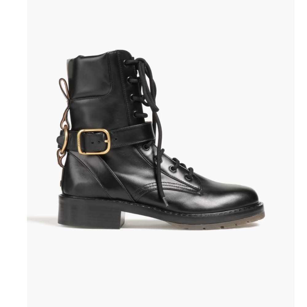 Chloé Leather biker boots - image 9