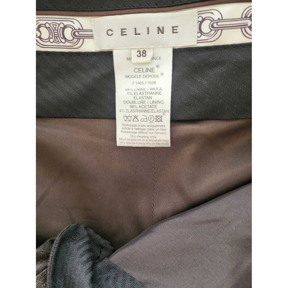 Celine Wool straight pants - image 5