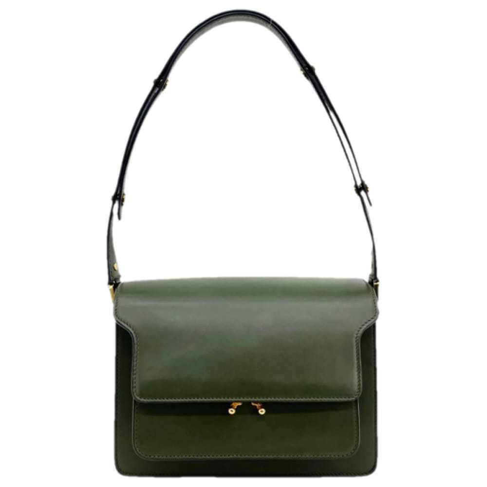 Marni Trunk leather crossbody bag - image 1