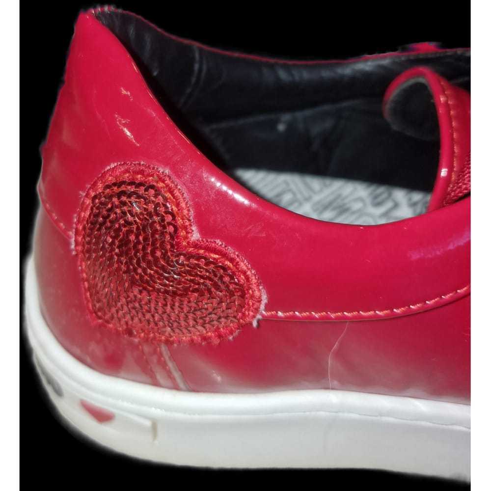 Moschino Love Patent leather trainers - image 4