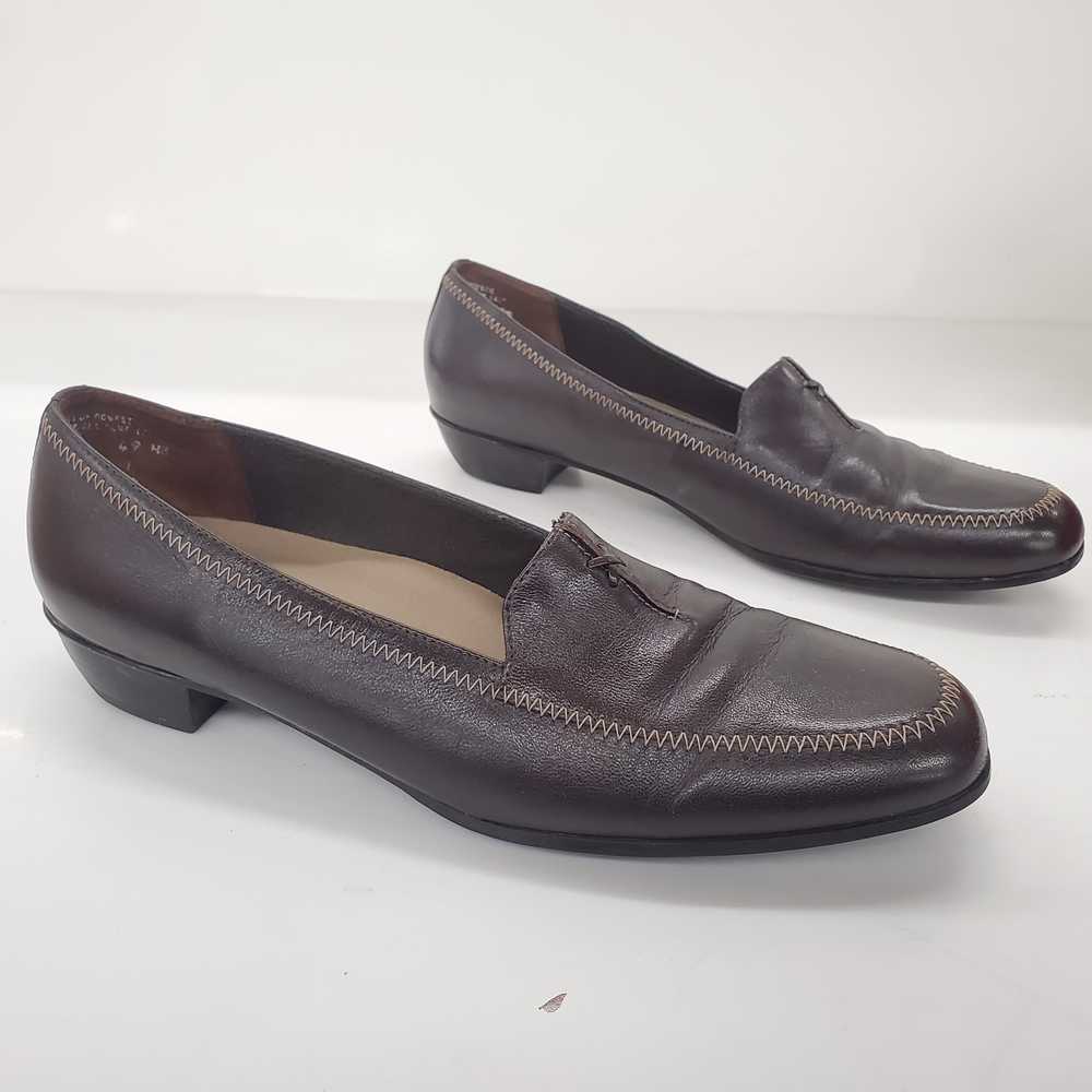 Munro Lauren Brown Leather Loafers Women's Size 1… - image 3