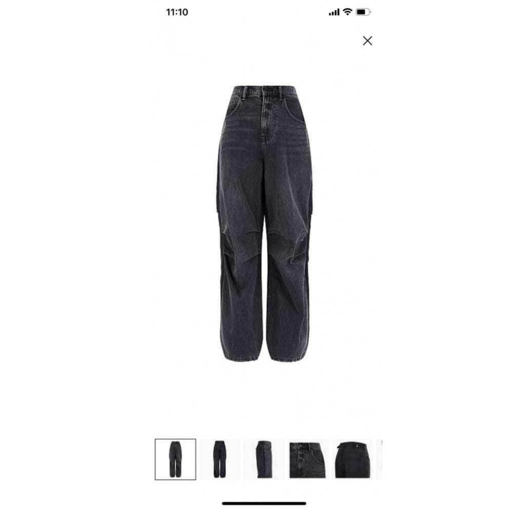 パンツ ALEXANDER WANG Women Straight Pants 4DC4244475015 Black Women's Designer Leggings & Formal Pants | alexanderwang® US