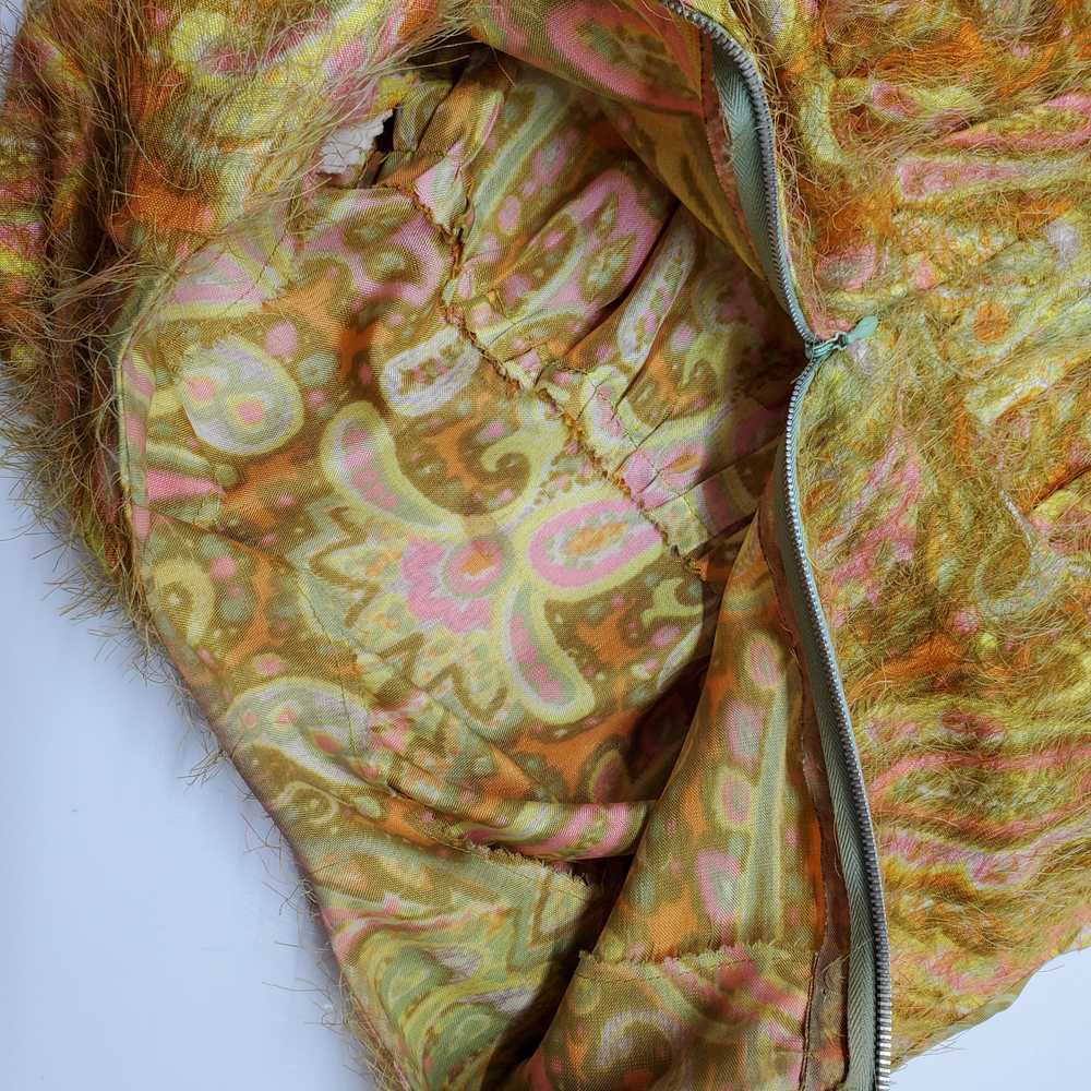 & Other Stories Vintage 60s Paisley Print Yellow … - image 3