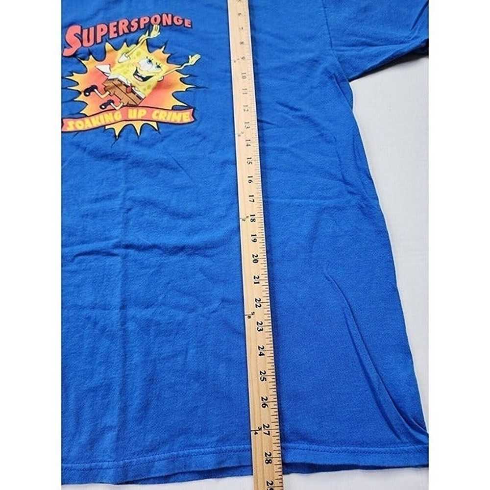 Vintage Spongebob Squarepants Supersponge Shirt M… - image 6