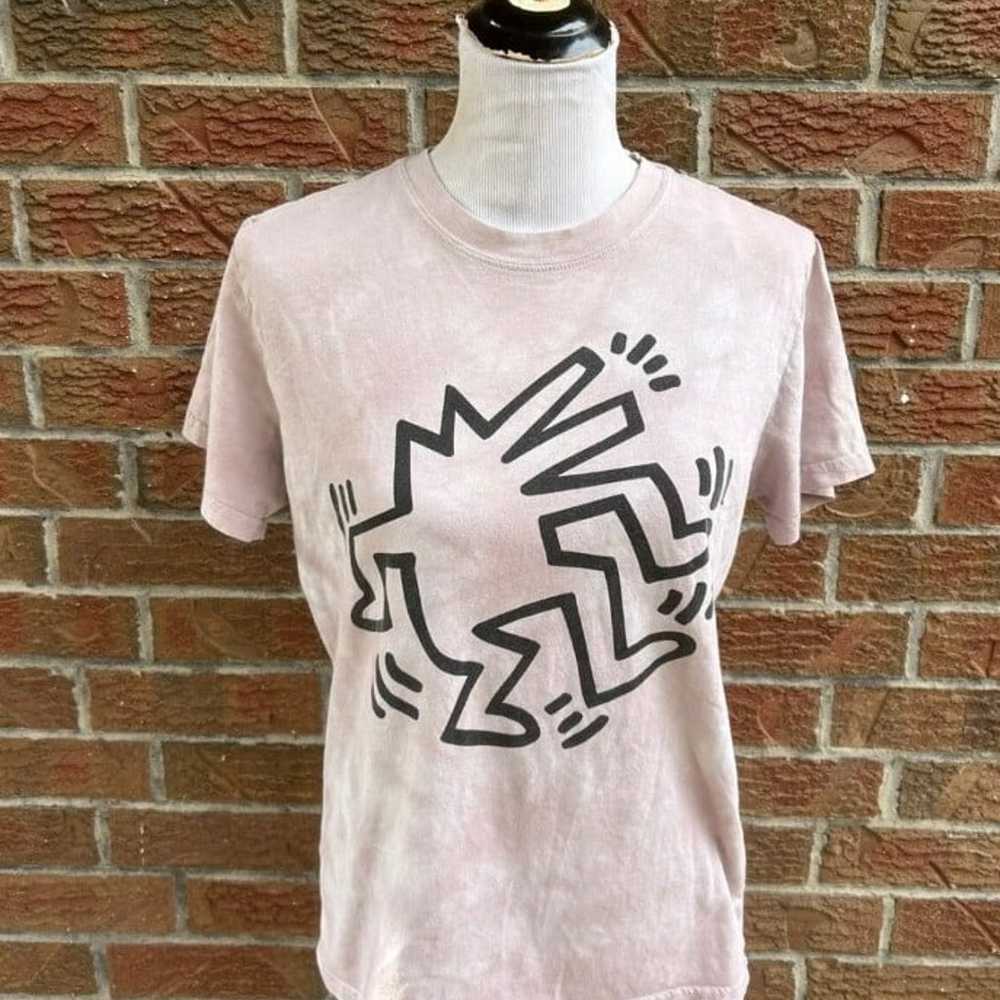 NWOT Keith haring tie dye shirt - image 1