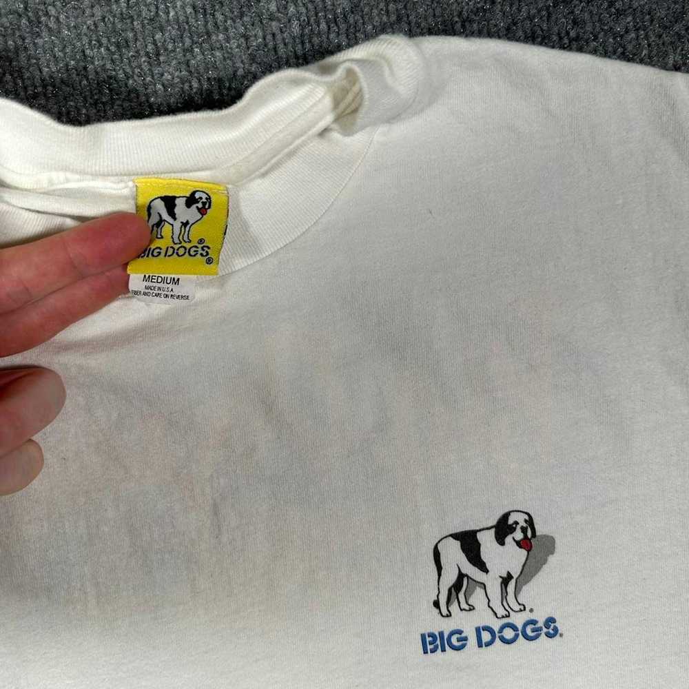 Hanes × Vintage Vintage 90s Big Dogs Margarita T … - image 4