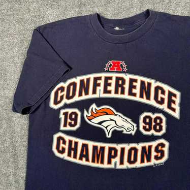 NFL × Vintage Vintage 90s Denver Broncos T Shirt … - image 1