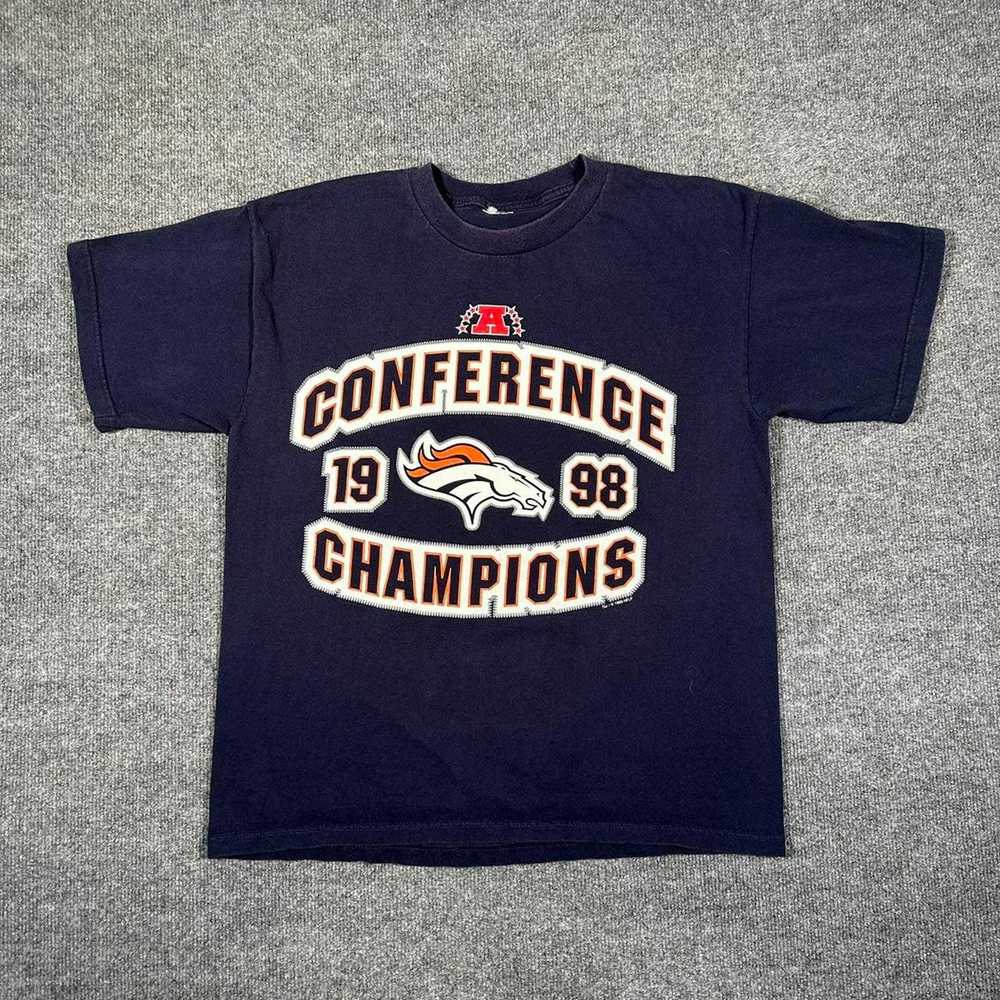 NFL × Vintage Vintage 90s Denver Broncos T Shirt … - image 2