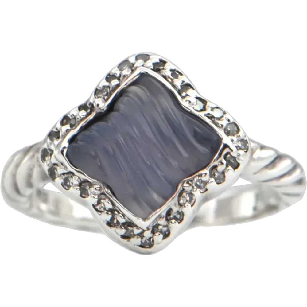 Estate David Yurman Quatrefoil Collection Chalced… - image 1