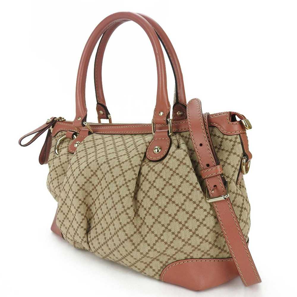 Gucci GUCCI handbag shoulder strap 247902 diamant… - image 2