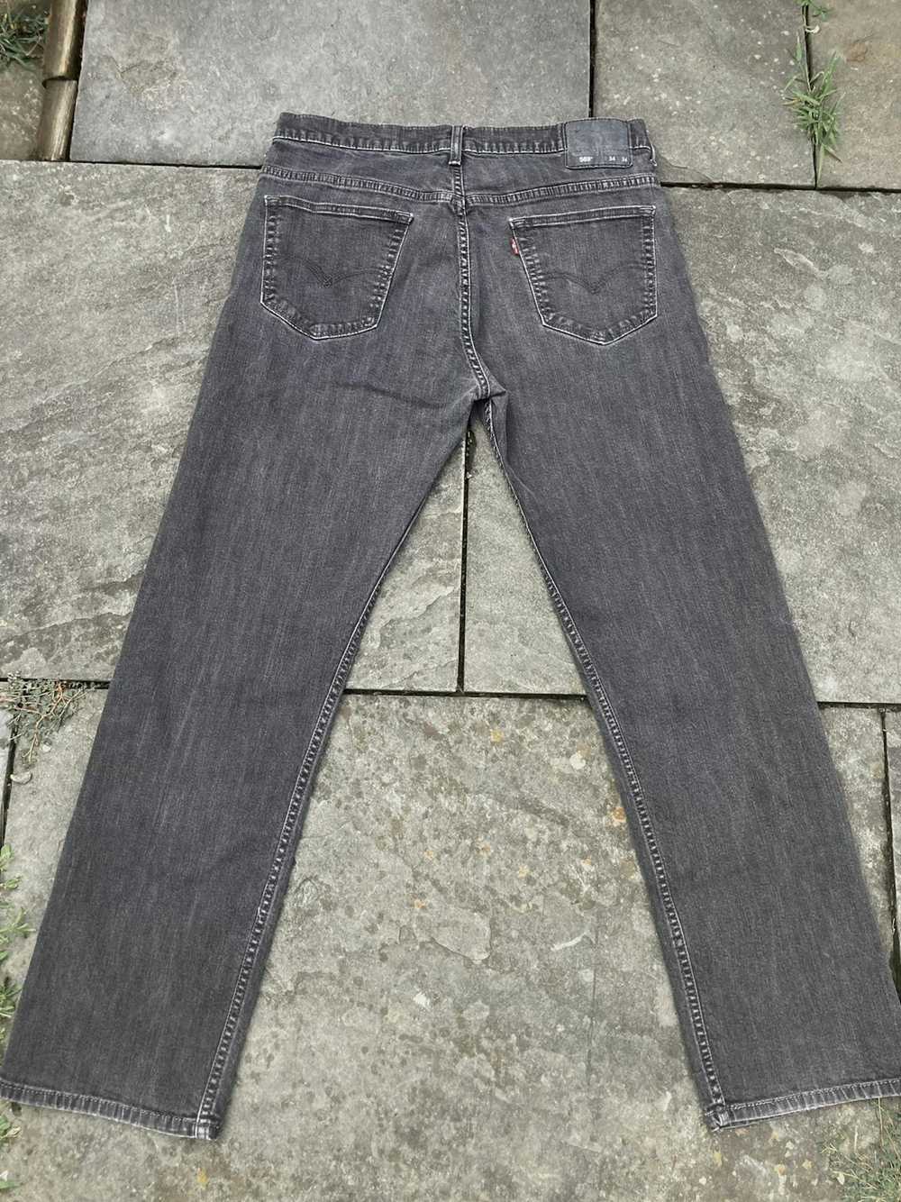 Levi's Levis 569 Grey Wash Denim Jeans - image 7