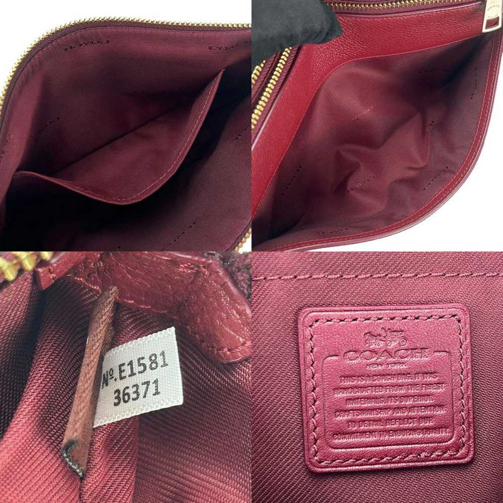 Coach COACH Shoulder Bag Pochette 36371 Leather R… - image 7