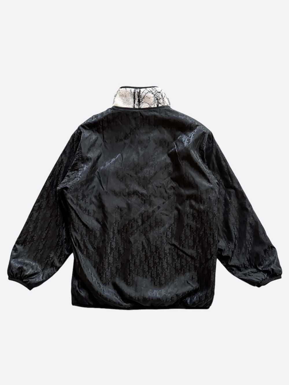 Dior Dior Black Oblique Reversible Fleece Jacket - image 3